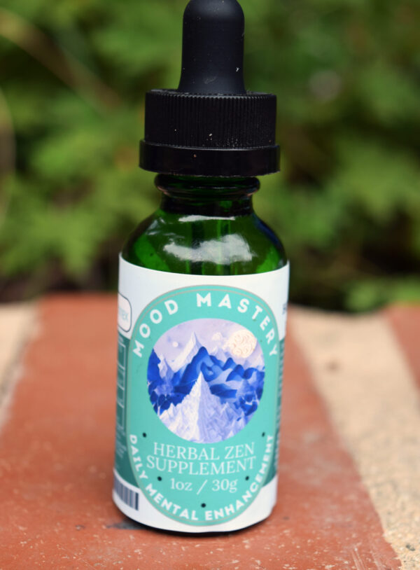 Mood Mastery Herbal Tincture: Emotional Balance Blend (CBG+CBC)