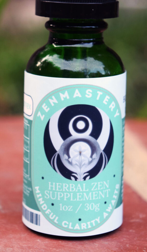 Zen Mastery Herbal Tincture: Mindful Blend (CBDv+CBG+CBC)